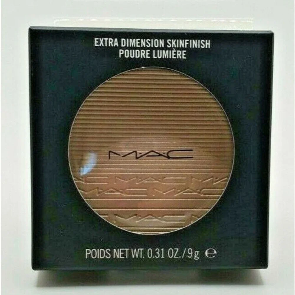 MAC DOUBLE GLEAM Extra Dimension Skinfinish~  Beige Silver Highlighter ~9gm NIB